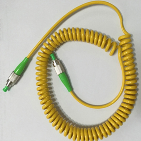 Spiral Fiber Patch Cord with SC/LC/ST