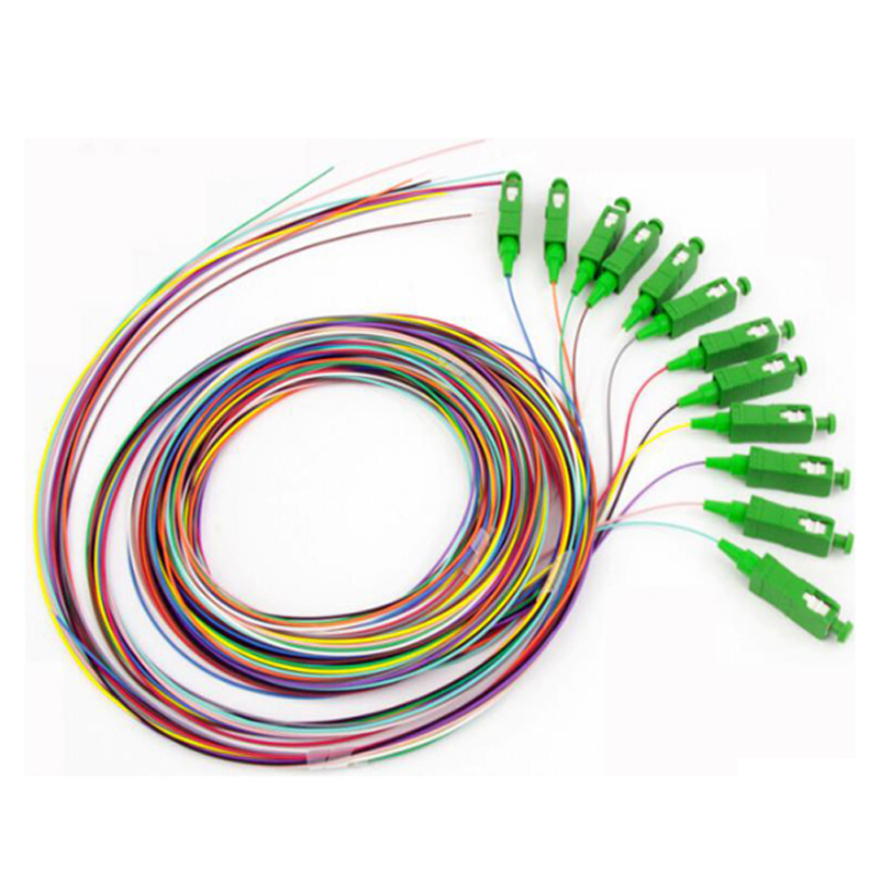 Muti-core fiber optic cable fan-out Pigtail SC / LC / ST